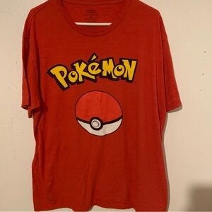 Red Pokémon  tshirt size XL